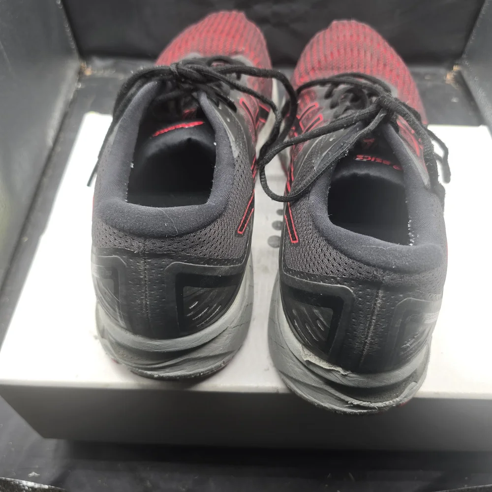 Asics Black and Red Athletic‎ Shoes